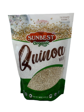 Sunbest Organic Quinoa White 454 Gr image 0