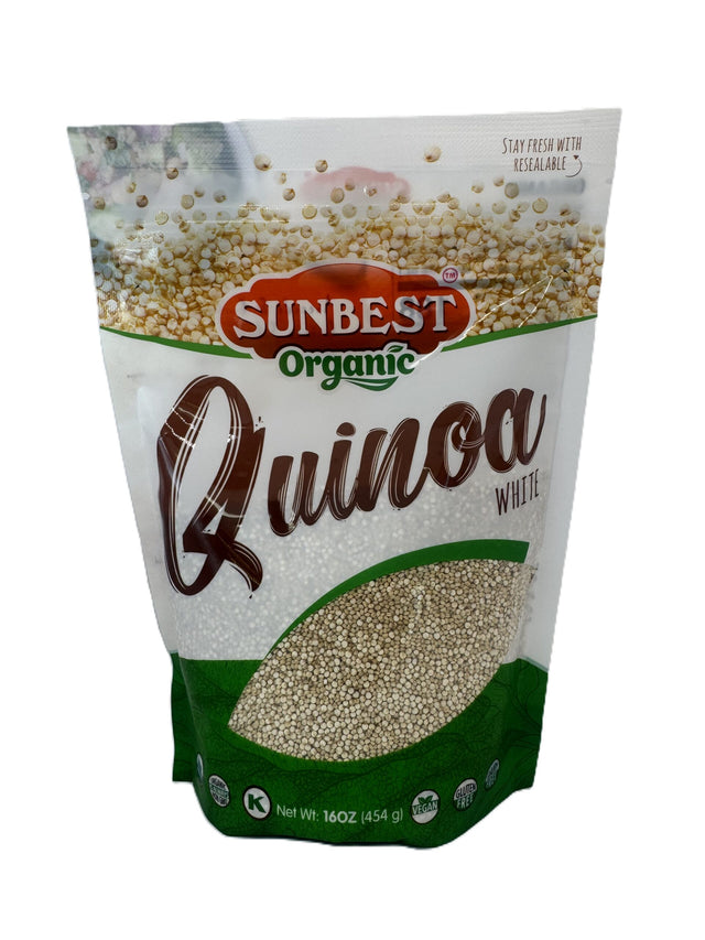 Sunbest Organic Quinoa White 454 Gr image 0