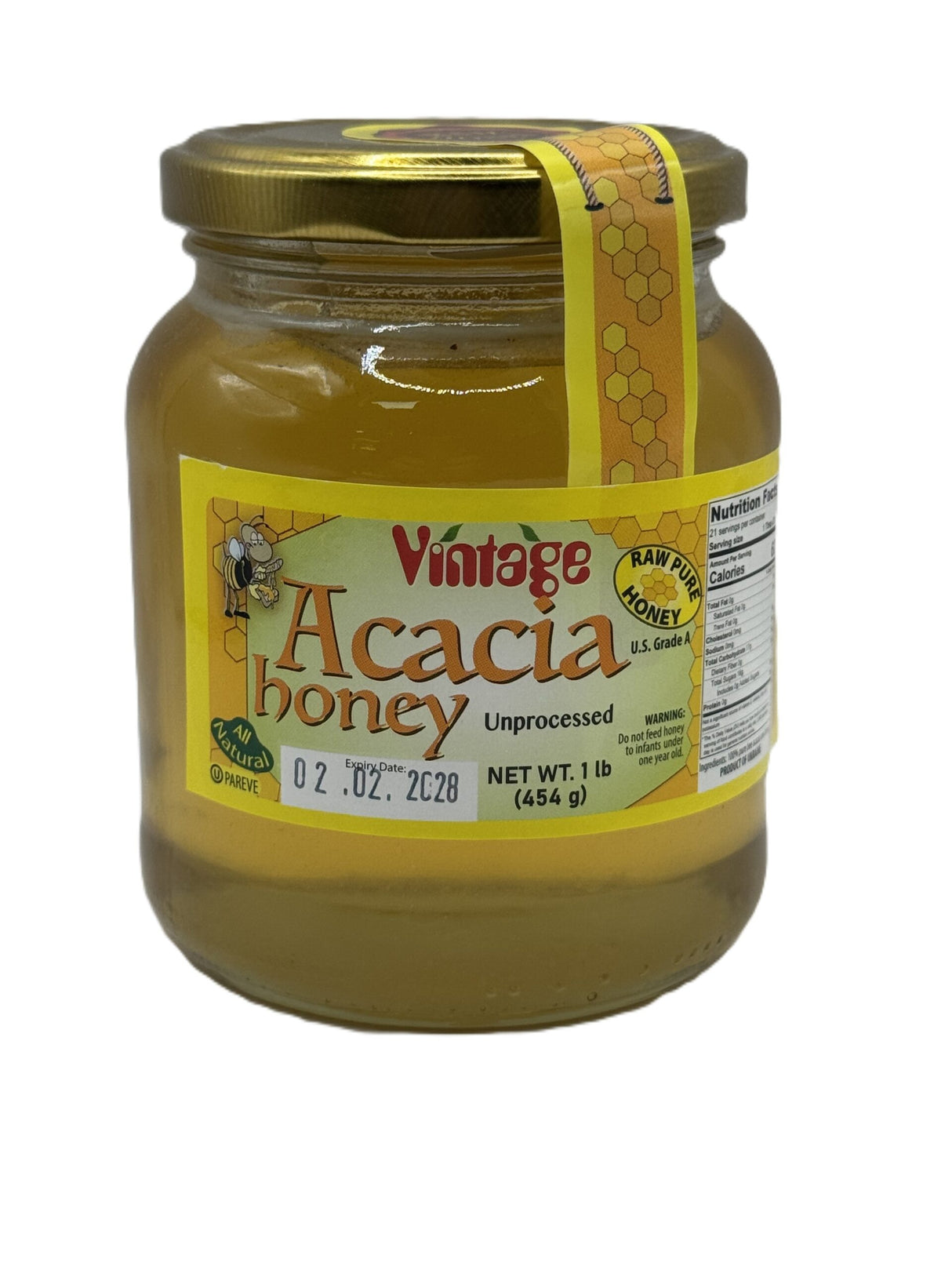 Vintage Acacia Honey 454 Gr image 0