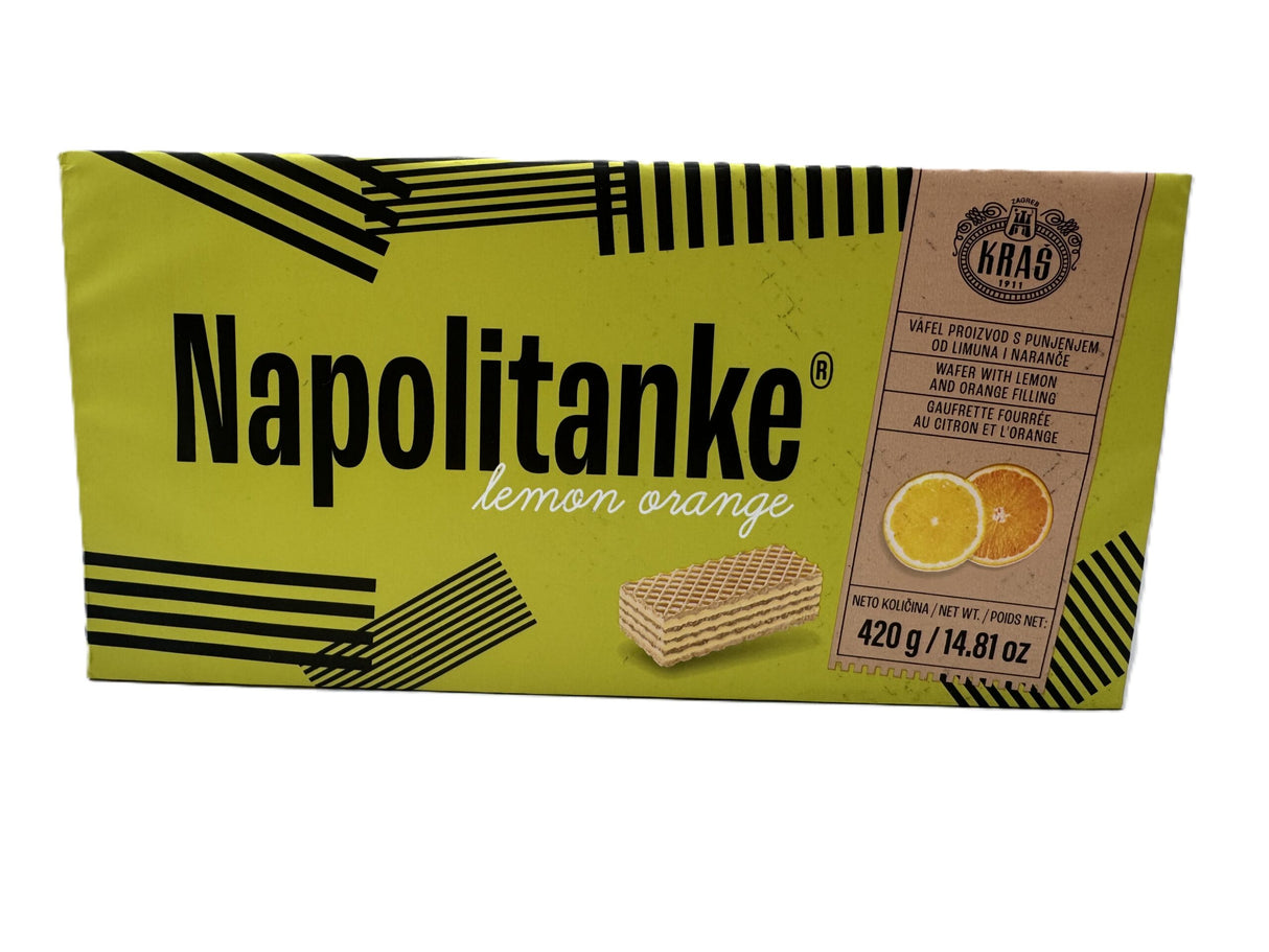 Kras Napolitanke  Lemon-Orange Wafer  420 Gr image 0