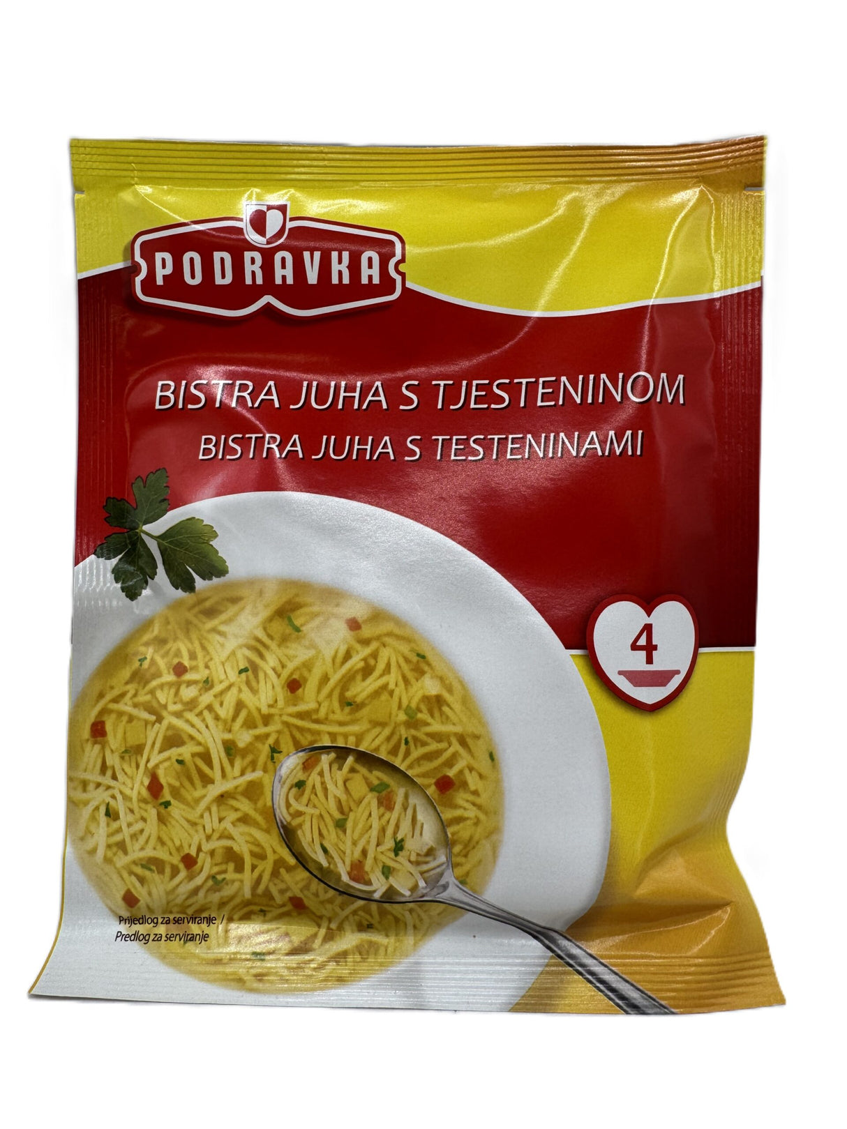 Podravka Clear Soup w Noodles  45 Gr image 0