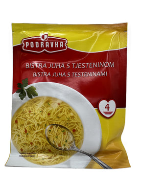 Podravka Clear Soup w Noodles  45 Gr image 0