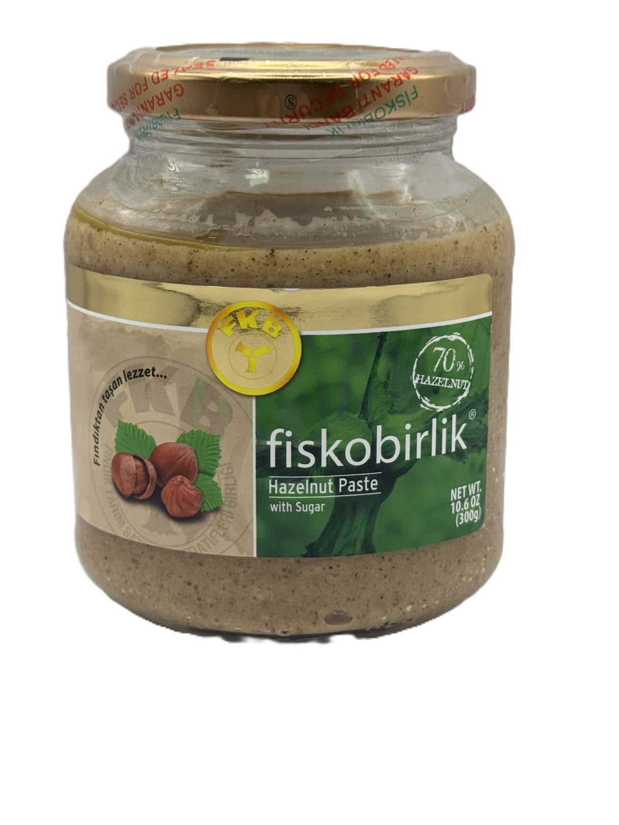 Fiskobirlik Hazelnut Paste W Sugar 300gr image 0