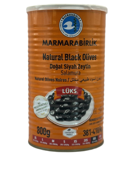 Marmarabirlik Natural Black Olives Lux image 0