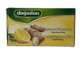 Dogadan Ginger And Lemon Peel Tea Bags image 0