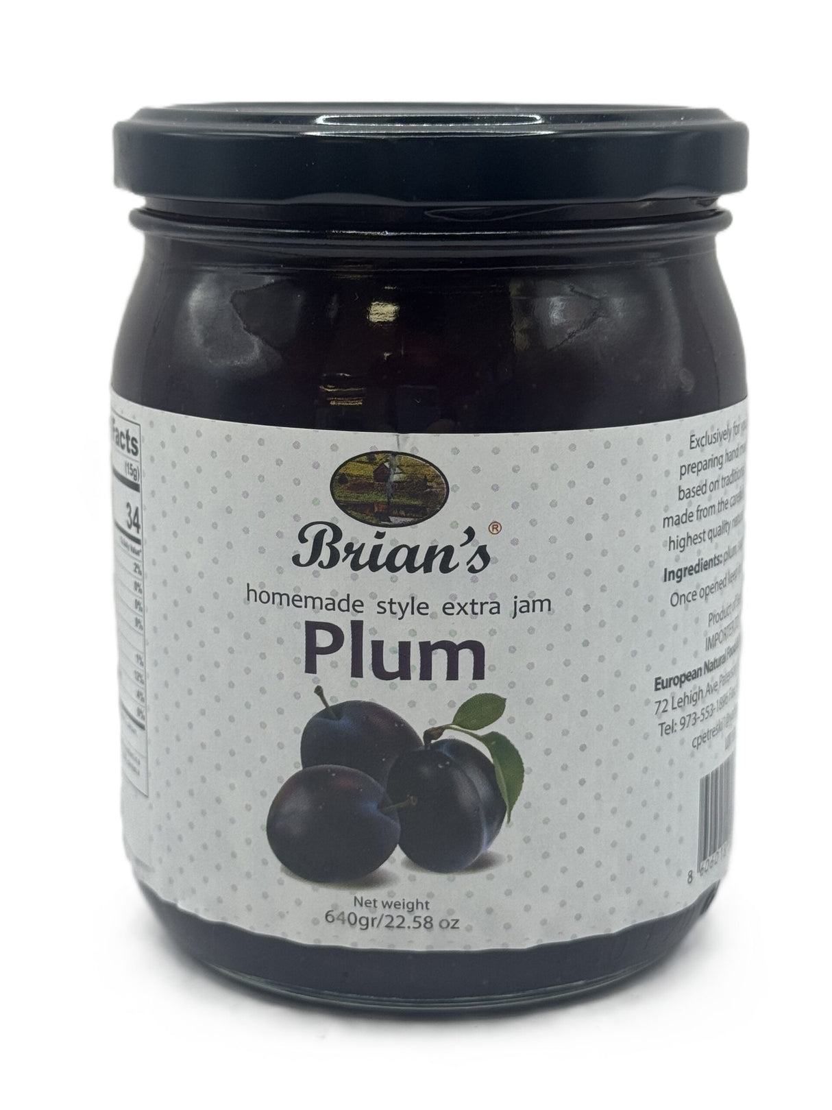 Brians Plum Jam 640 Gr image 0