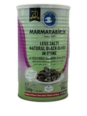 Marmarabirlik Natural Black Olives In Brine image 0