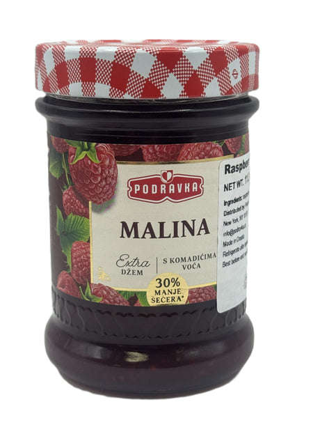 Podravka Raspberry Spread Jam 320 Gr image 0