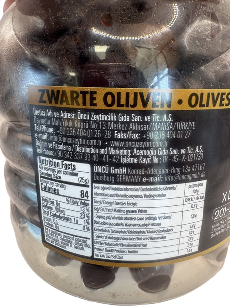 Oncu Black Olive XL-L 1000 Gr