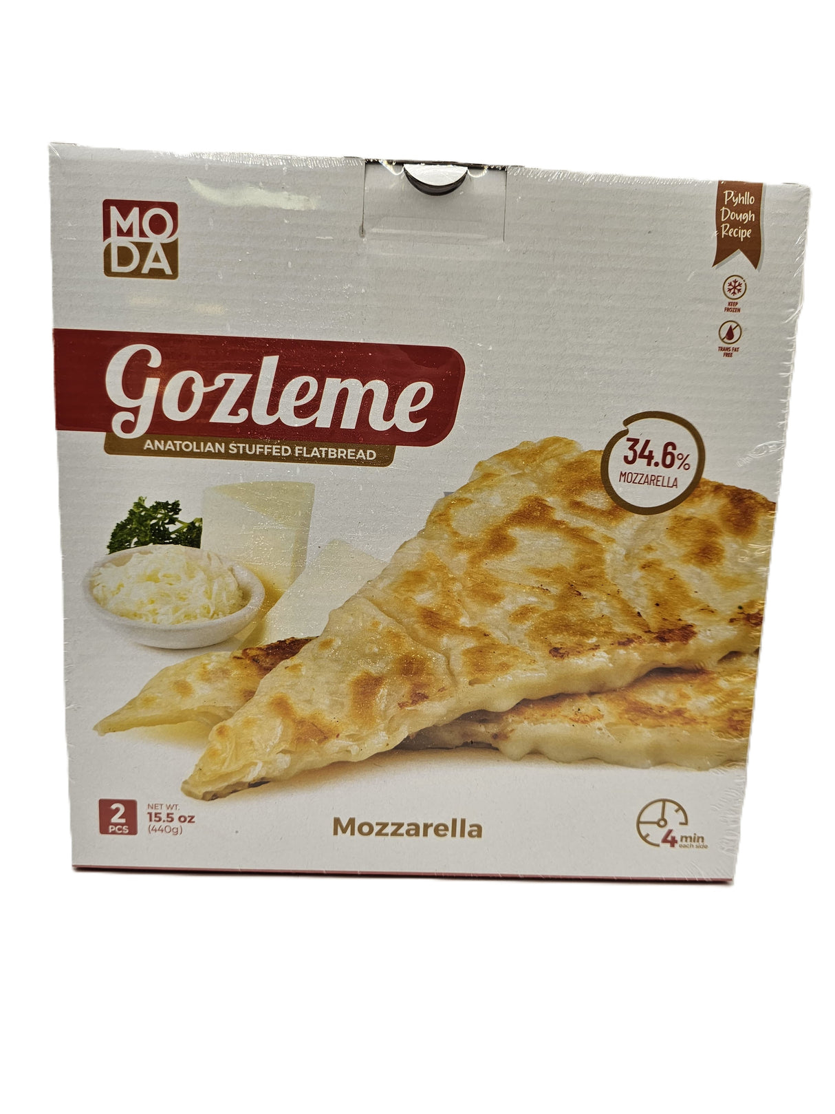 Moda Mozzarella Stuffed Flatbread Gozleme 440 Gr
