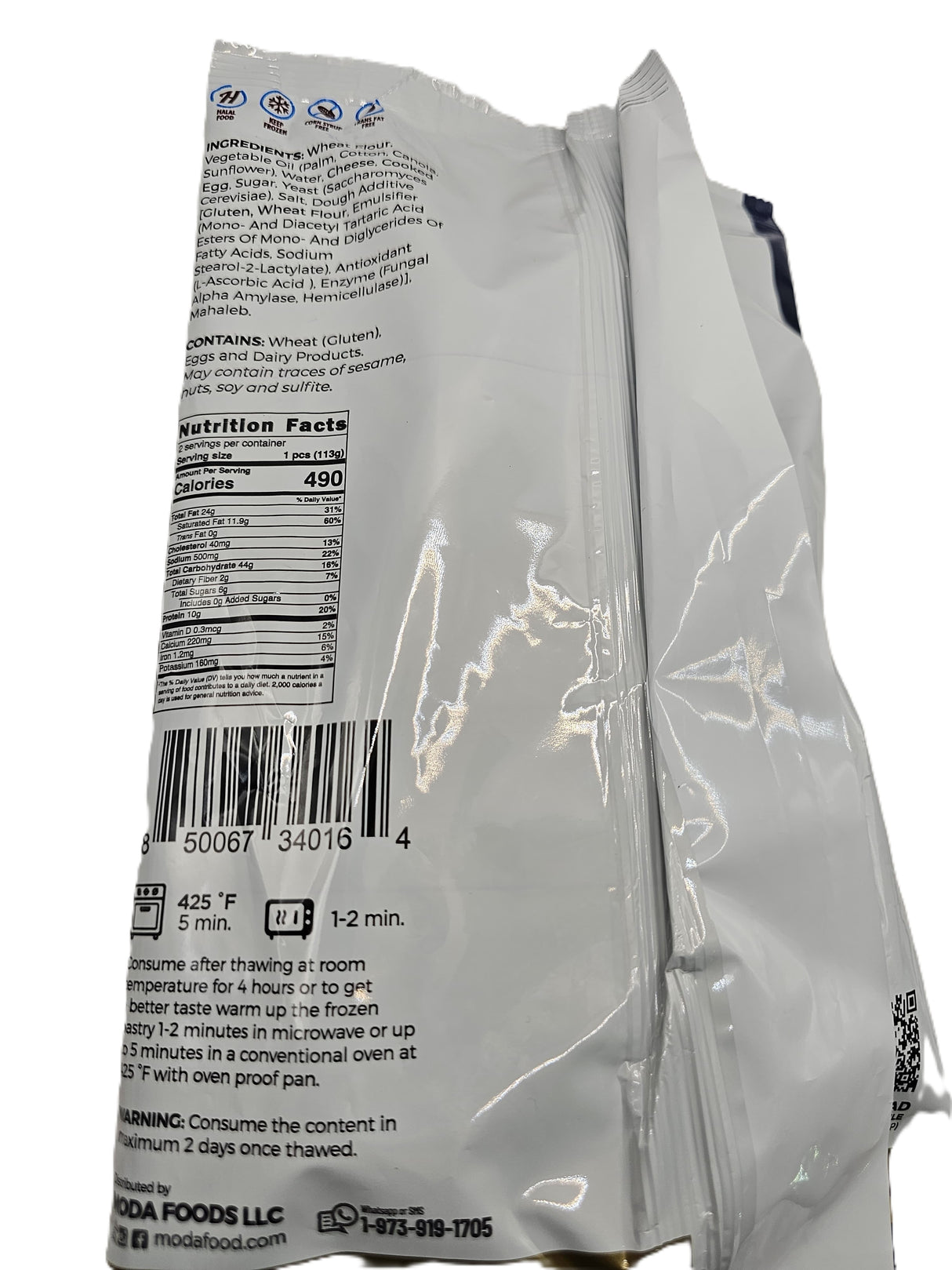 Moda White Cheese Pogaca 2 Pcs
