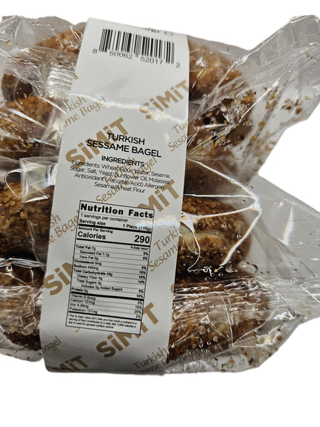 Moda Turkish Bagel Simit 4 Pcs 440 Gr
