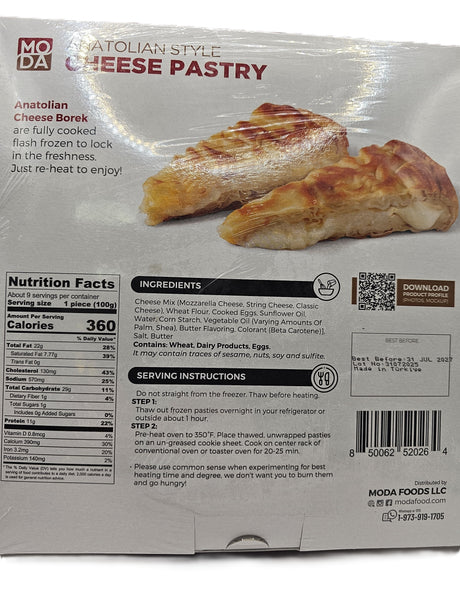 Moda Anatolian Style Cheese Pastry 908 Gr