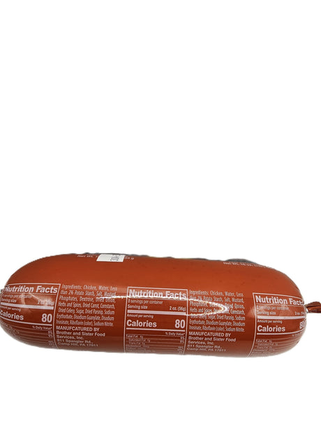 Pili Parizer Chicken Bologna 454 Gr