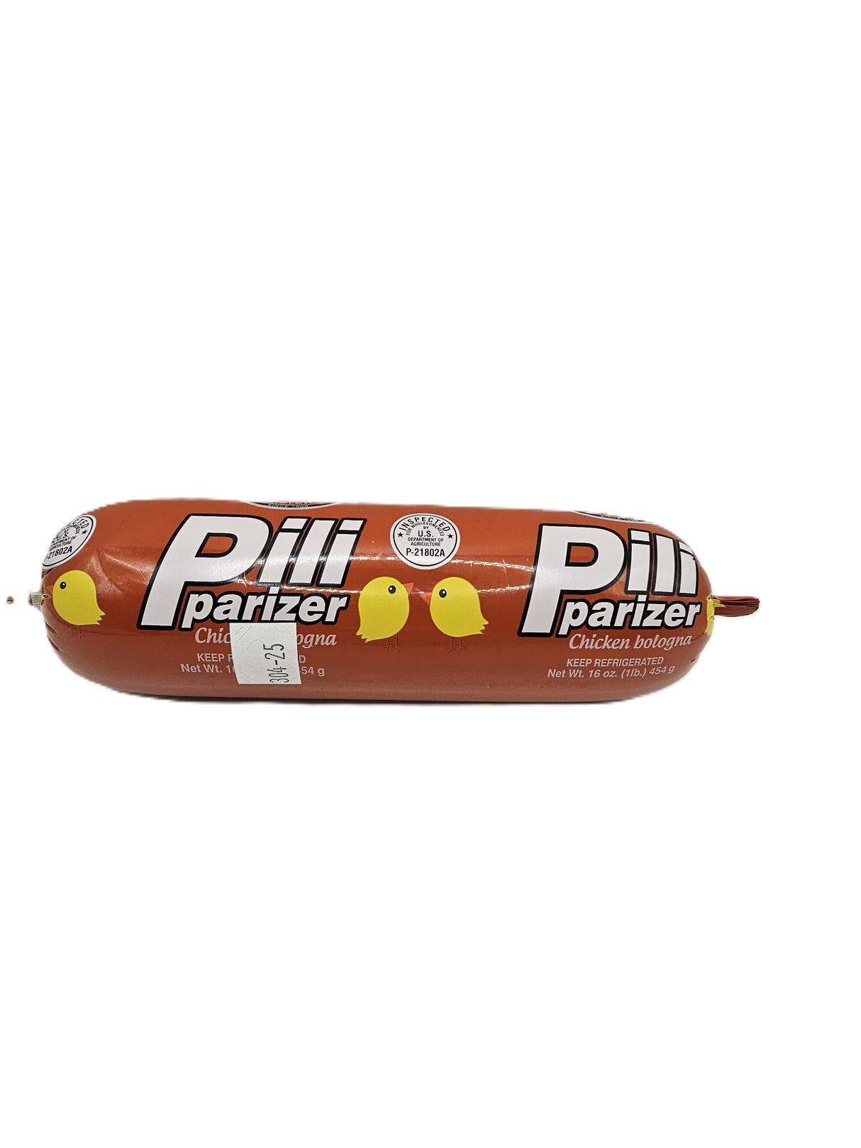 Pili Parizer Chicken Bologna 454 Gr