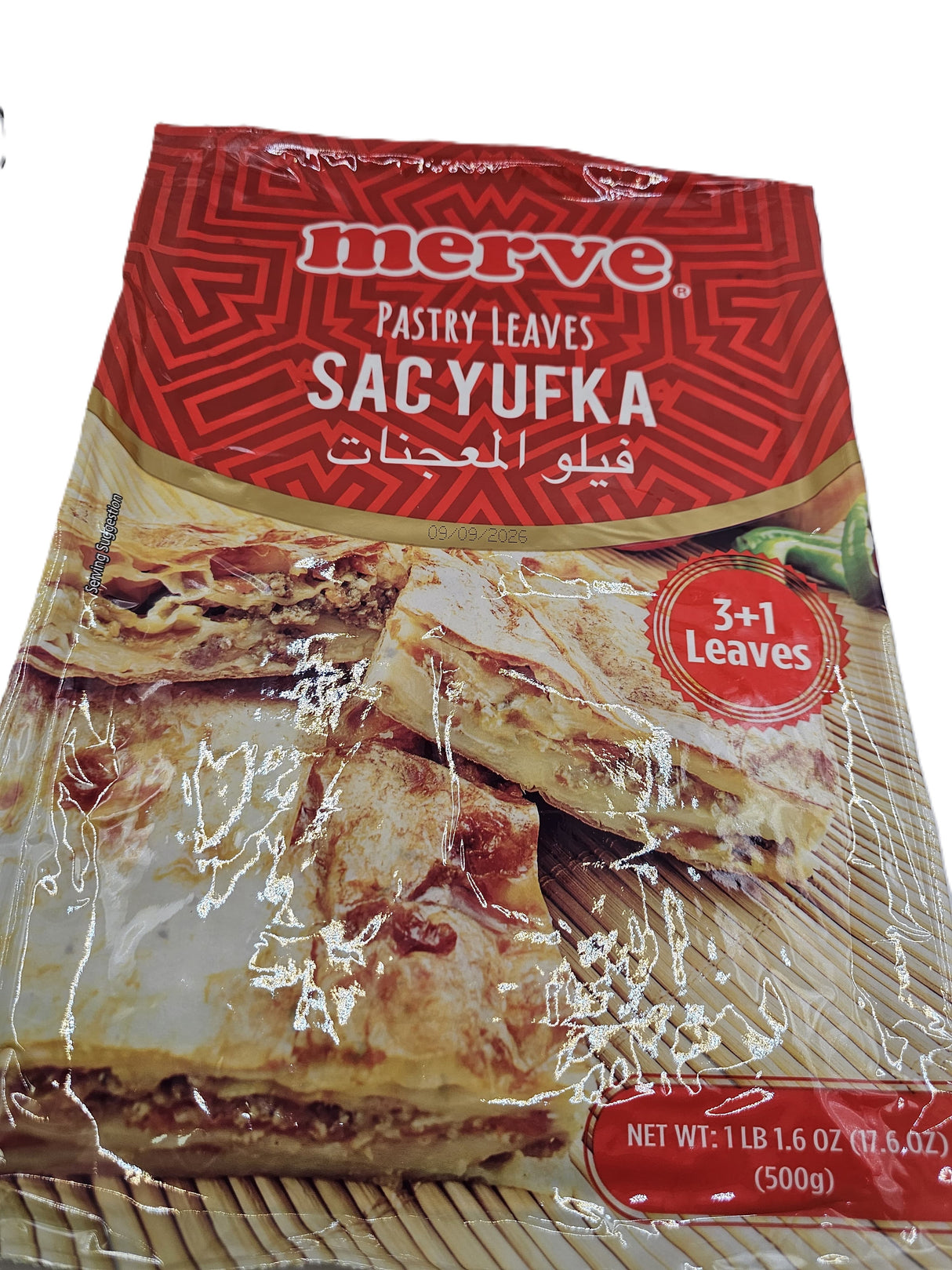 Merve Sac Yufka Pastry Leaves 500 Gr