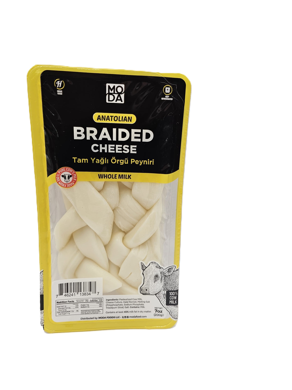 Moda Braided Cheese 200 Gr