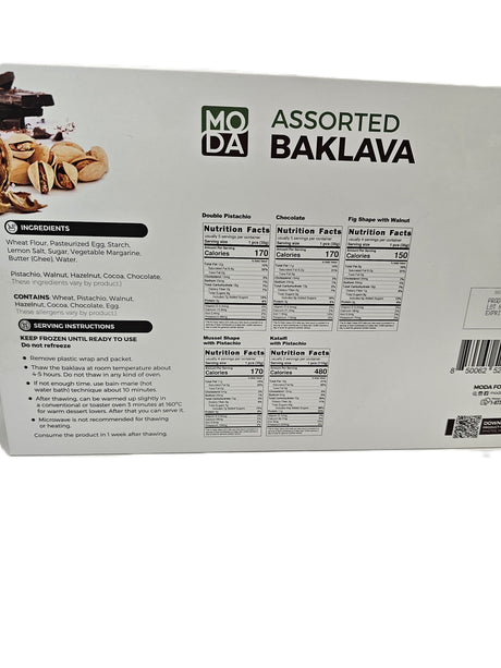 Moda Assorted Baklava 860 Gr