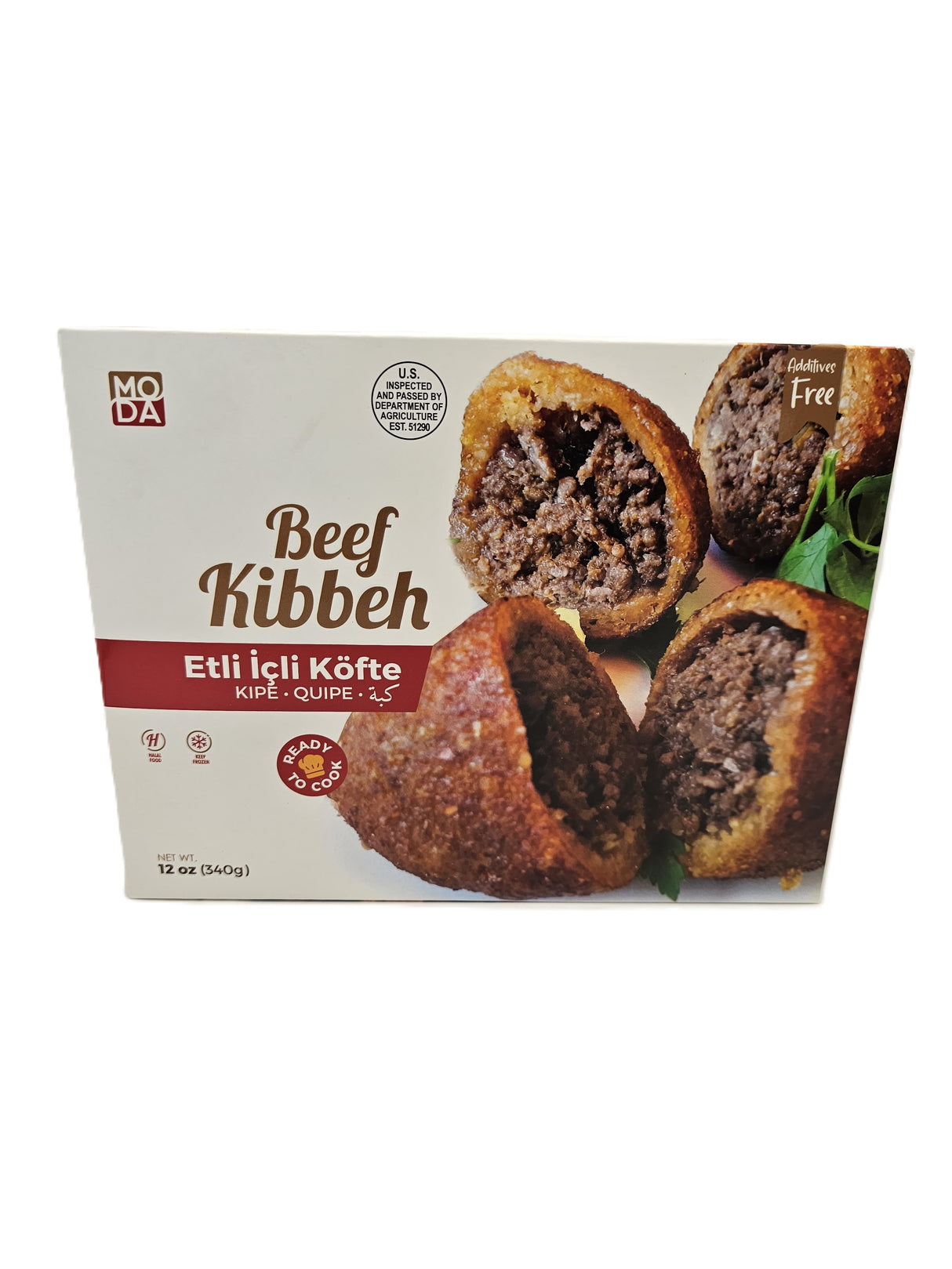 Moda Beef Kibbeh 340 Gr Halal