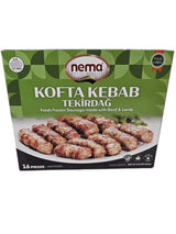 Nema Kofta Kebap Tekirdag Halal 363 Gr 16 Pcs