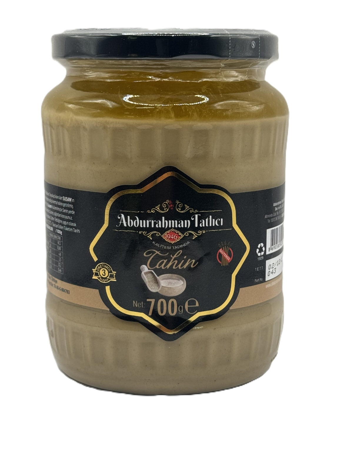 Abdurrahman Tatlici Tahini 700 Gr image 0