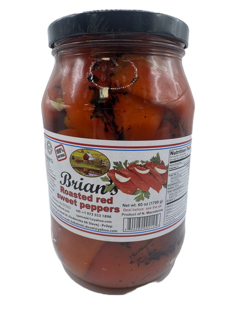 Brian s Roasted Red Sweet Peppers 1700 Gr image 0