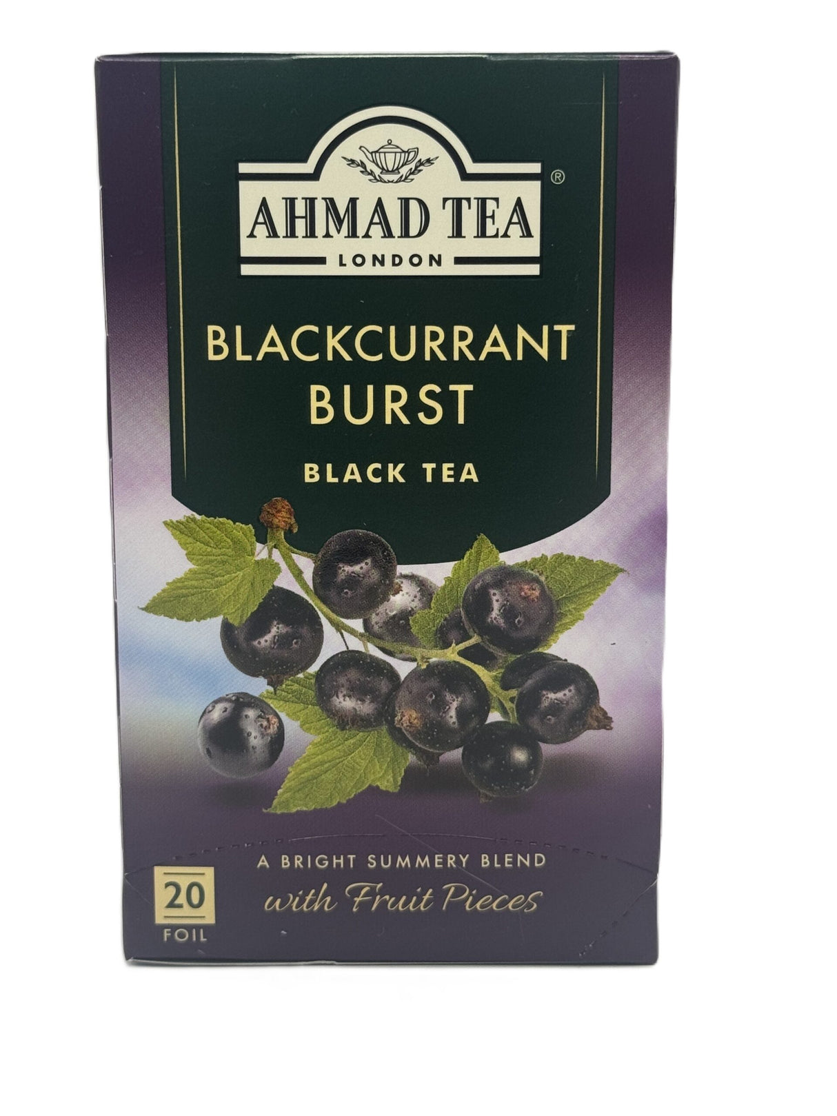 Ahmad Tea Blackcurrant Burst Black Tea image 0