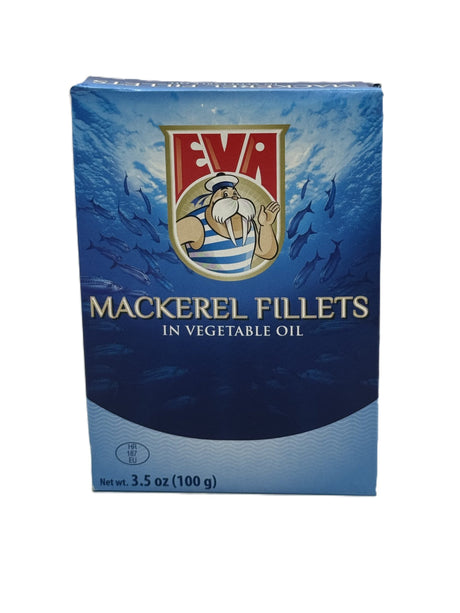 Eva Mackerel  Fillets In Vegetable Oil 100 Gr image 0