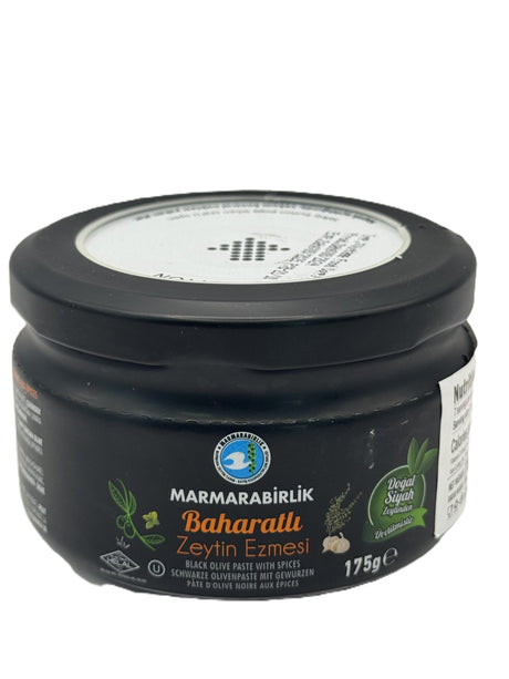 Marmarabirlik Black Olives Paste w Spices image 0