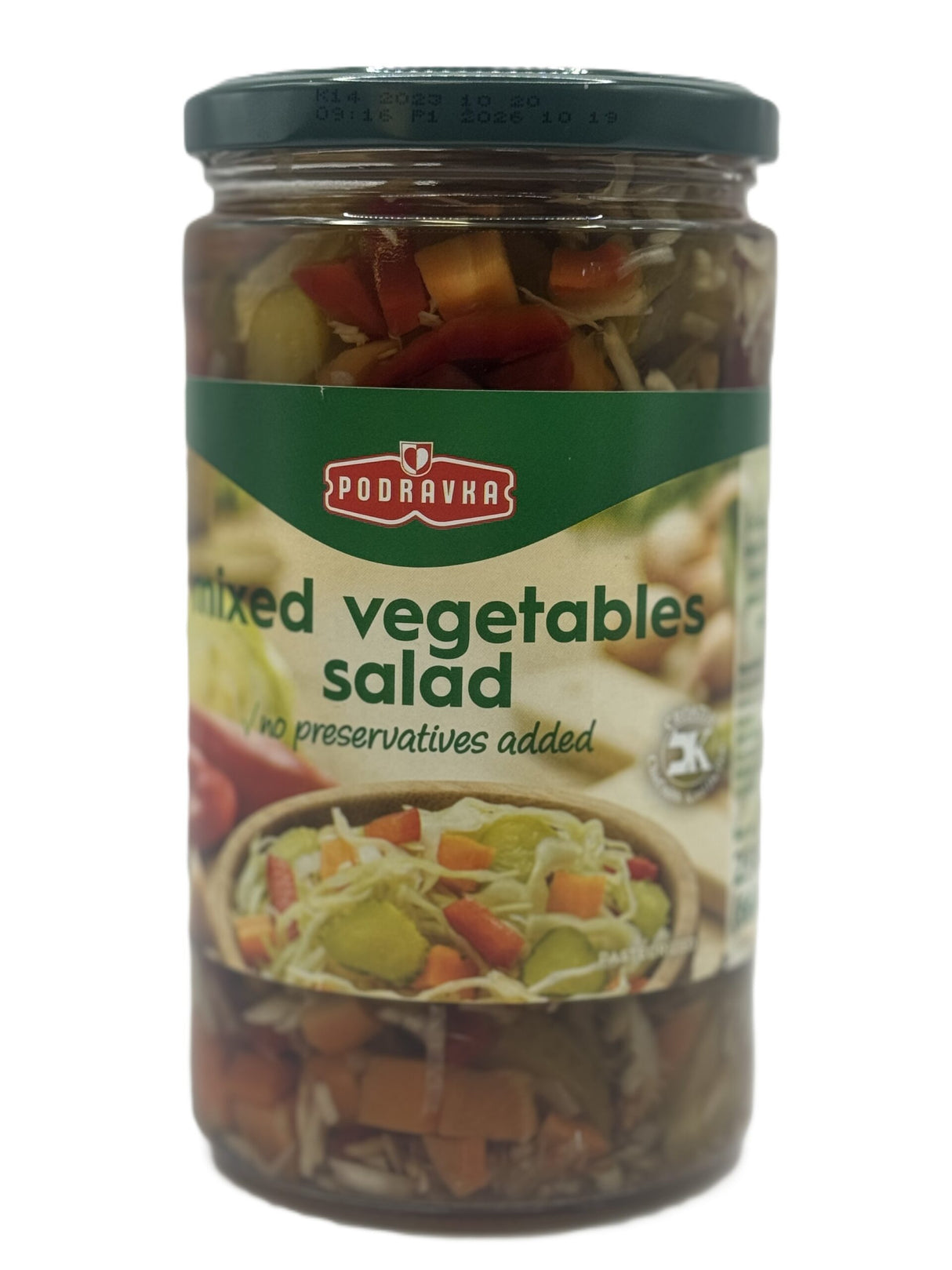 Podravka Mixed Vegetables Salad 660 Gr image 0