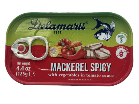 Delamaris Mackerel Spicy 125 Gr image 0