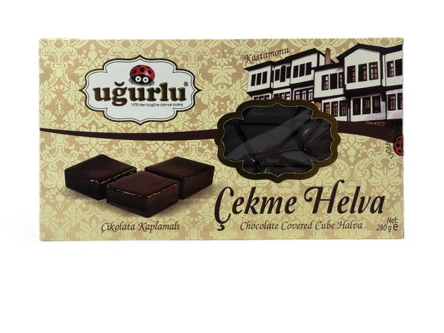 Ugurlu Chocolate Covered Cube Halva  280 gr image 0