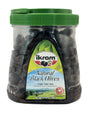 Ikram Natural Black Olives W Oil image 0