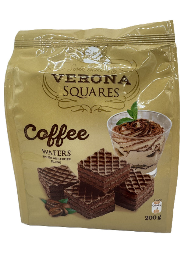 Verona SQuares  Coffe Wafer 200 GR image 0