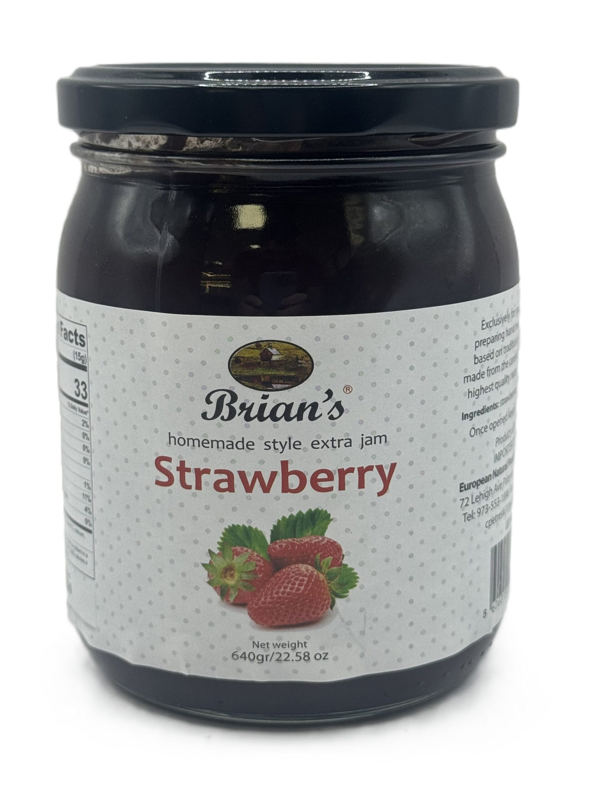 Brians Strawberry Jam 640 Gr image 0