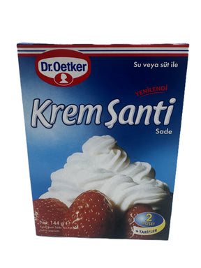 Dr. Oetker Whipped Cream Plain 144 Gr image 0