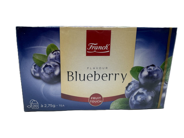 Franck Blueberry Flavour Herbal Tea Bags 55 Gr image 0
