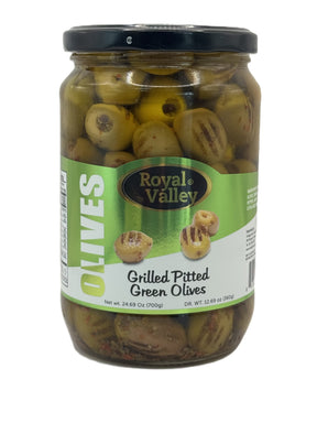 Royal Valley Grilled Pitted Green Olives image 0