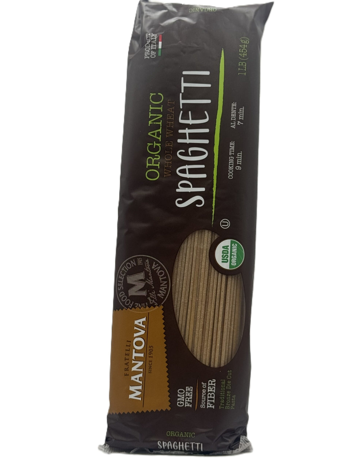Fratelli Mantova Organic Spaghetti  454 gr image 0