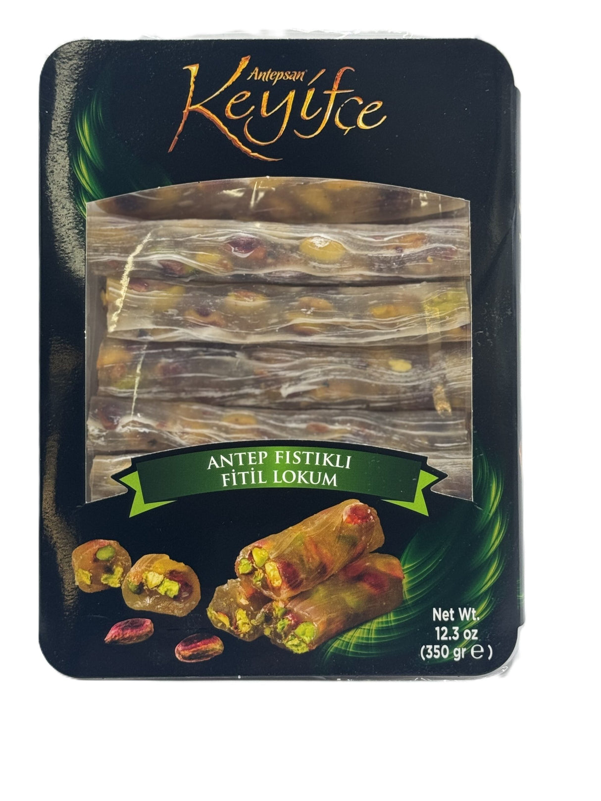 Antepsan Keyifce Turkish Delight W Pistachio 350 Gr image 0