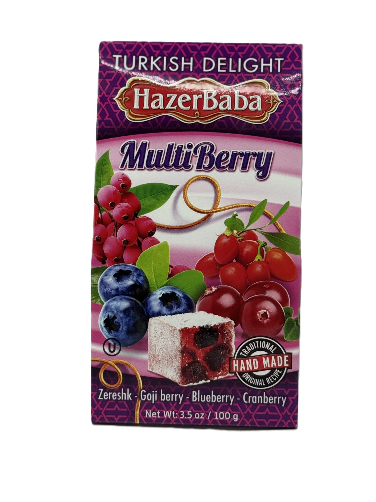 Hazerbaba Turkish Delight MultiBerry 100 Gr image 0