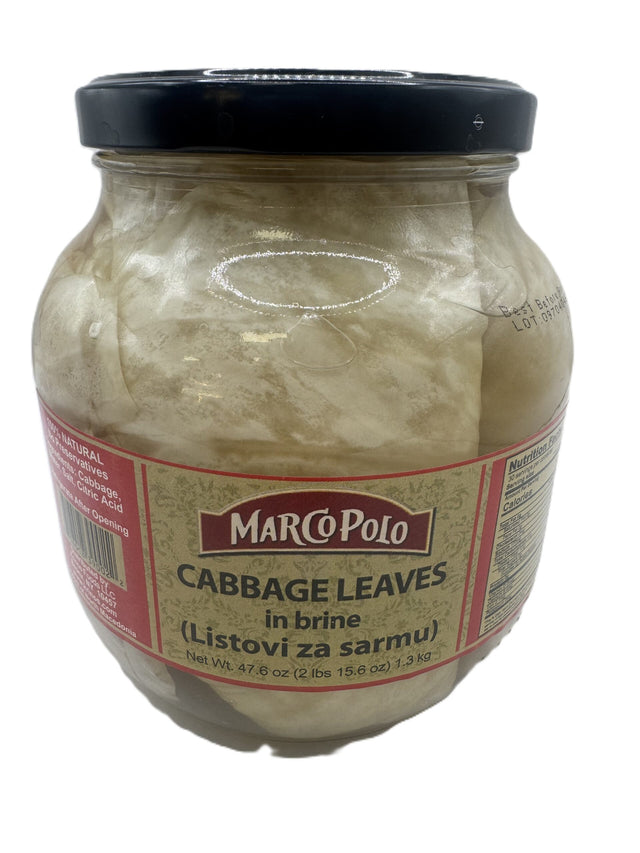 Marco Polo Cabbage Leaves In Brine 1.3 Kg image 0